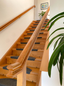 Treppenaufgang Ferienwohnung 1 Traumzeit